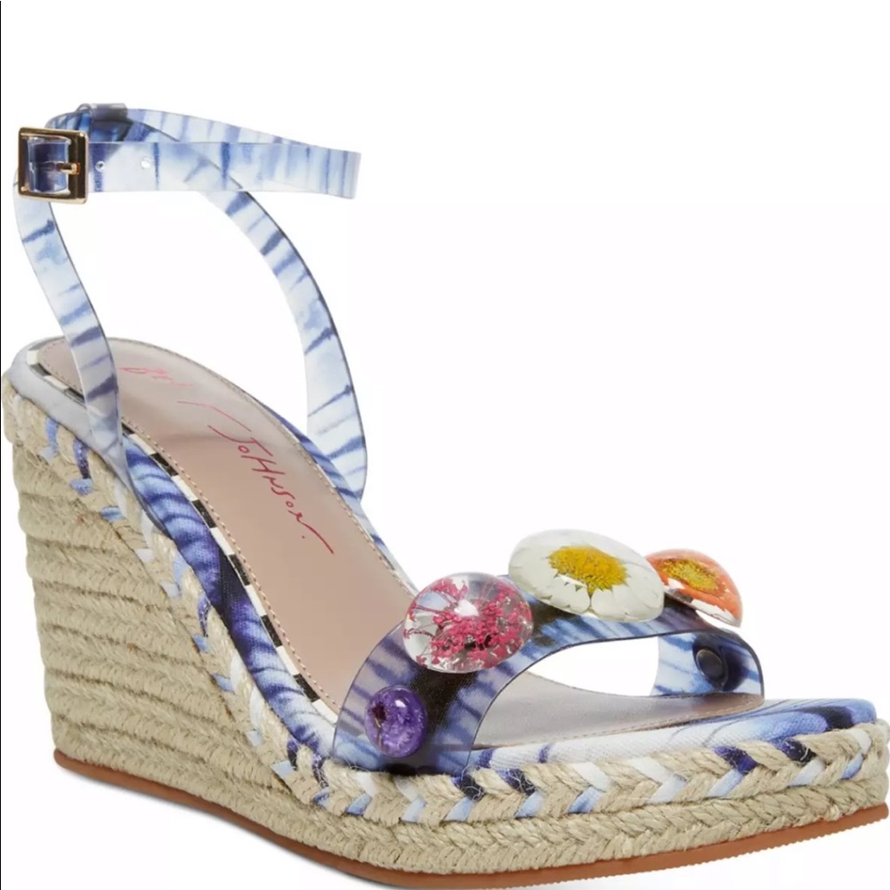 Betsey Johnson Elli Wedge Sandals
